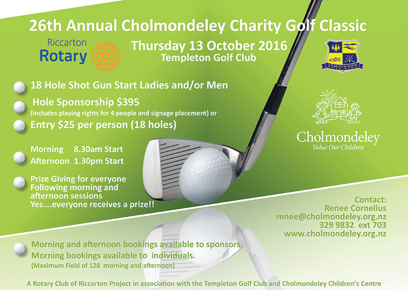 Cholmondeley Charity Golf Classic