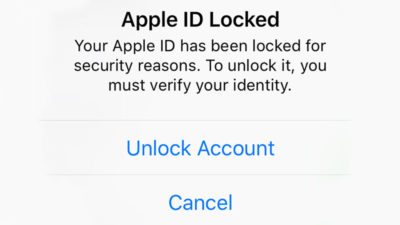 Apple ID Locked